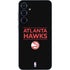 NBA Atlanta Hawks Standard - Black Galaxy A55 5G Skin